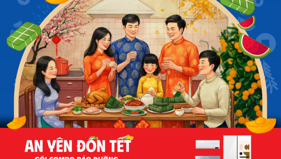 TẾT AN YÊN - KHÔNG LO HỎNG HÓC VỚI GÓI COMBO BẢO DƯỠNG CHỈ 199K TỪ VIETRO CARE