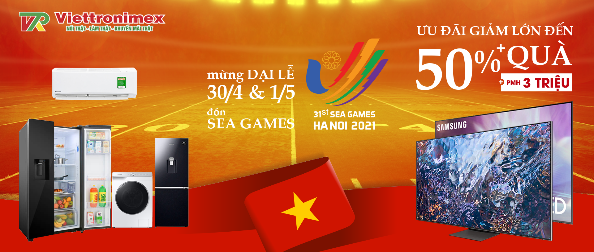 Mừng đại lễ - Đón Sea Games 31