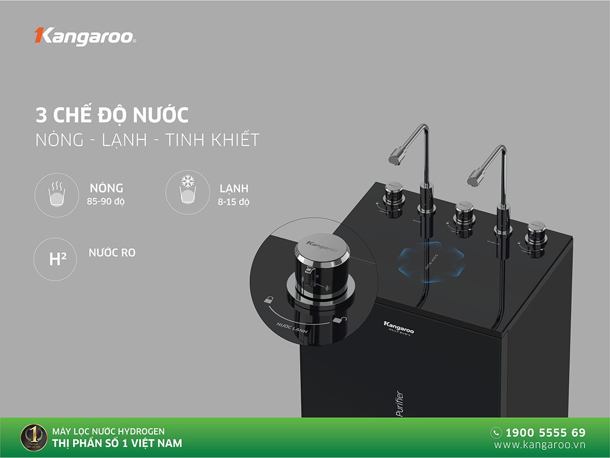 Máy lọc nước nóng lạnh Kangaroo Infinity KG10A2I Máy lọc nước nóng lạnh Kangaroo Infinity KG10A2I
