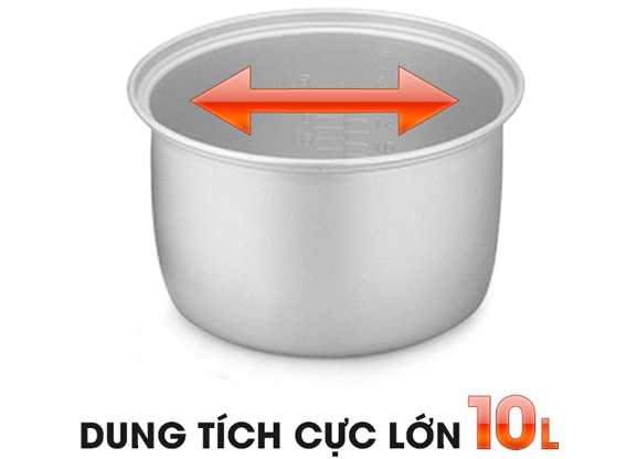 Nồi Cơm Điện SHARP KSH-D1010V