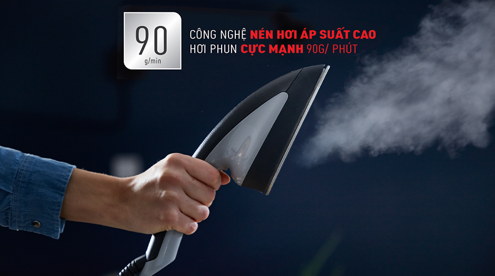 Bàn là hơi nước đứng Tefal IXEO Plus QT1510E0 2980W - Công suất, công nghệ Bàn là hơi nước đứng Tefal IXEO Plus QT1510E0 2980W - Công suất, công nghệ