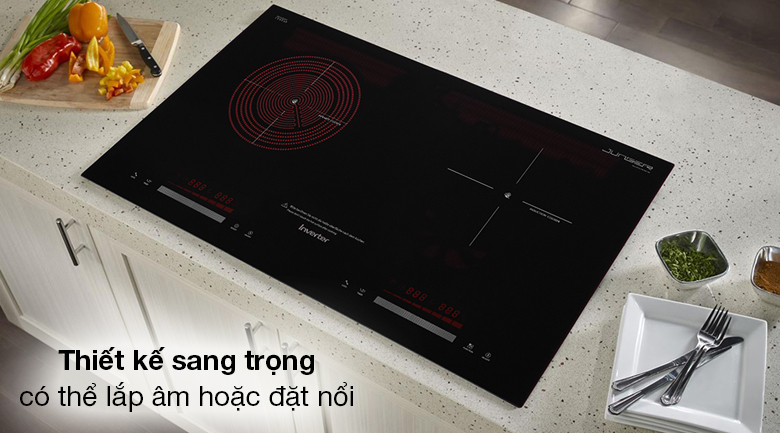 Bếp từ hồng ngoại Junger SIS-68 - Thân bếp thiết kế tinh tế Bếp từ hồng ngoại Junger SIS-68 - Thân bếp thiết kế tinh tế