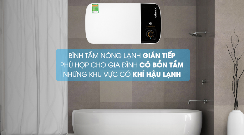 Bình nước nóng Atlantic Neo Max SWH 20H M-2 823017 - Thích hợp với khu vực có khí hậu lạnh (dưới 20 độ C) nhờ cơ chế làm nóng gián tiếp Bình nước nóng Atlantic Neo Max SWH 20H M-2 823017 - Thích hợp với khu vực có khí hậu lạnh (dưới 20 độ C) nhờ cơ chế làm nóng gián tiếp