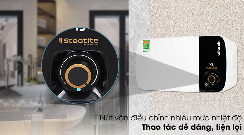 Bình nước nóng Atlantic Neo Max SWH 20H M-2 823017 - Nút vặn điều chỉnh nhiều mức độ Bình nước nóng Atlantic Neo Max SWH 20H M-2 823017 - Nút vặn điều chỉnh nhiều mức độ