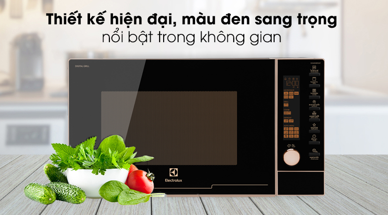Lò vi sóng Electrolux có nướng 25 lít EMG25D89GGP