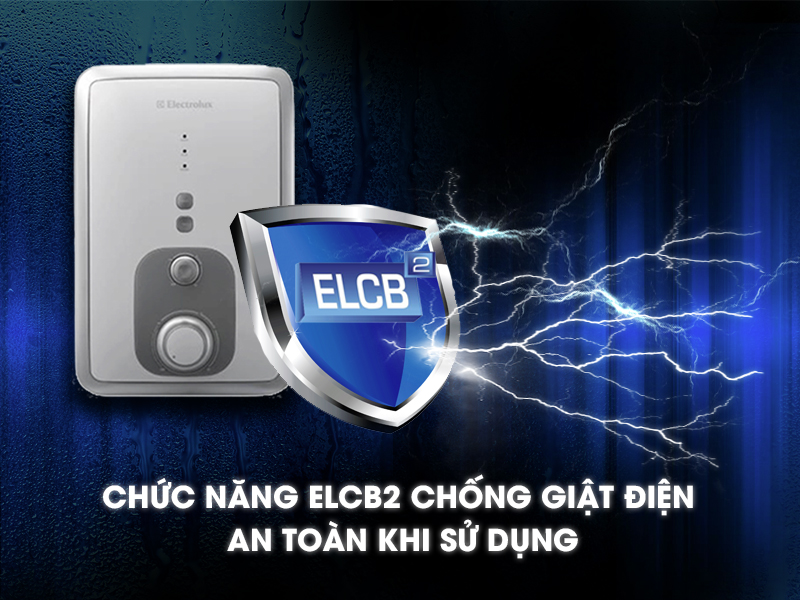 ELCB - Máy nước nóng Electrolux EWE451BX-DW 4.5 kW