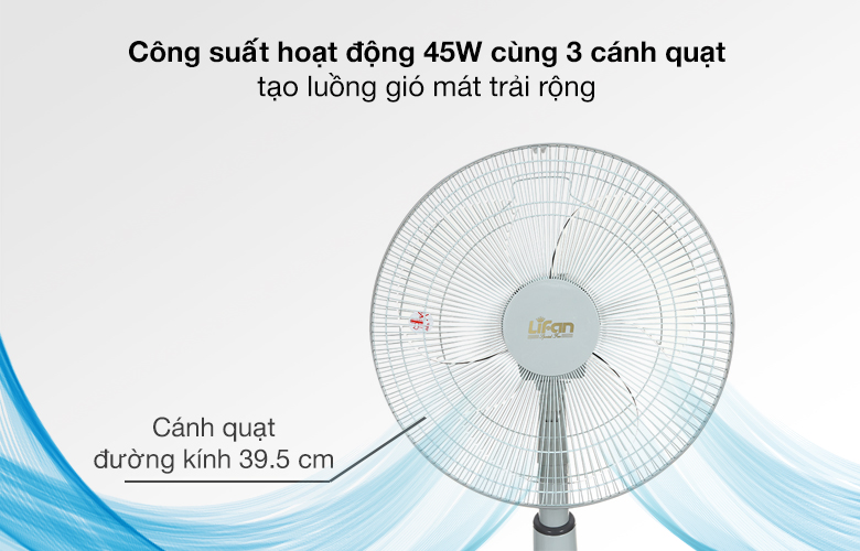 Công suât - Quạt lửng Lifan QL-216