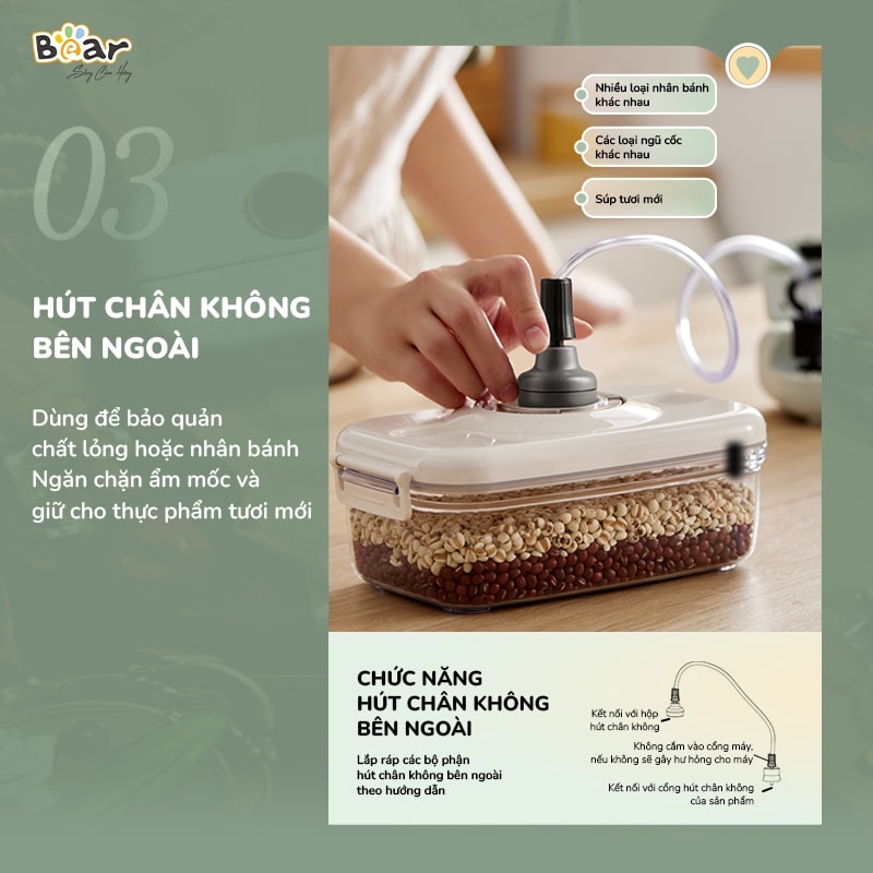 may hut chan khong bear sb ck95w 17