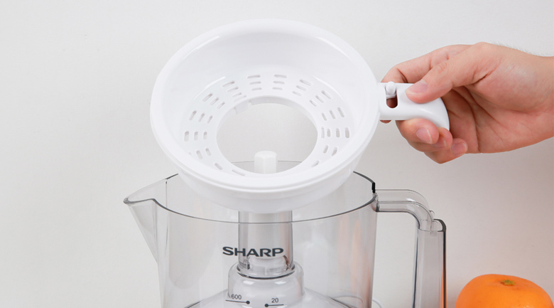 2 lưới lọc - Máy vắt cam Sharp EJ-J256-WH 2 lưới lọc - Máy vắt cam Sharp EJ-J256-WH
