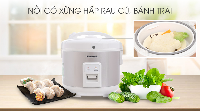 Xửng hấp nồi cơm điện Panasonic 1 lít SR-MVN107LRA