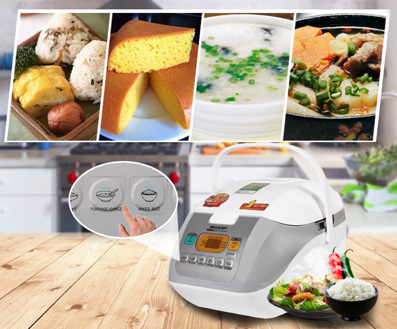 8 chức năng nấu tự động tiện dụng