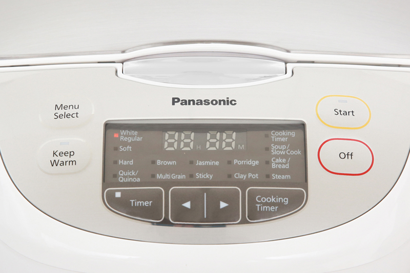 Hiện đại, dễ dùng, đa chức năng nấu - Nồi cơm điện tử Panasonic SR-CX188SRA