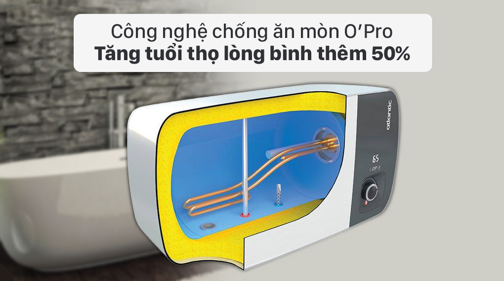 Bình nước nóng Atlantic 30 lít SWH 30H M-3 NEO PLUS 833026 - O'Pro