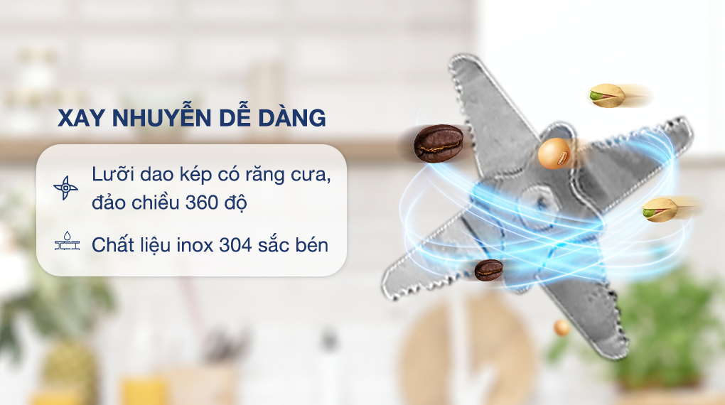 Máy làm sữa hạt Rapido RHB-600D - Lưỡi dao Máy làm sữa hạt Rapido RHB-600D - Lưỡi dao