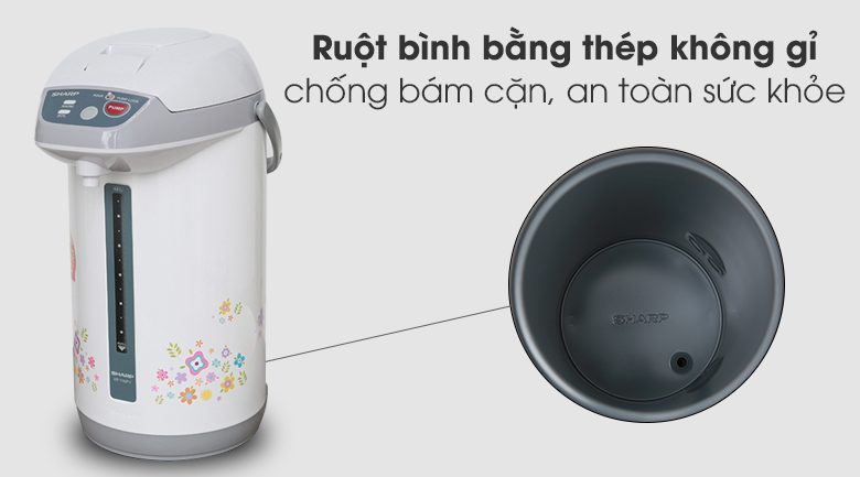 Ruột bình thủy điện Sharp KP-Y40PV-CU 4 lít Ruột bình thủy điện Sharp KP-Y40PV-CU 4 lít