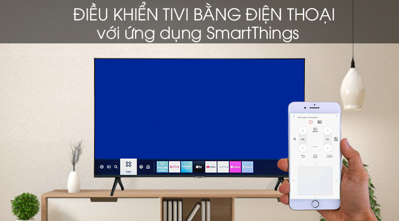 Smart Tivi Samsung 4K 55 inch UA55TU7000 - SmartThings