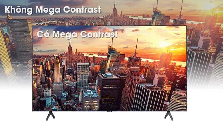 Smart Tivi Samsung 4K 55 inch UA55TU7000 - Công nghệ Mega Contrast