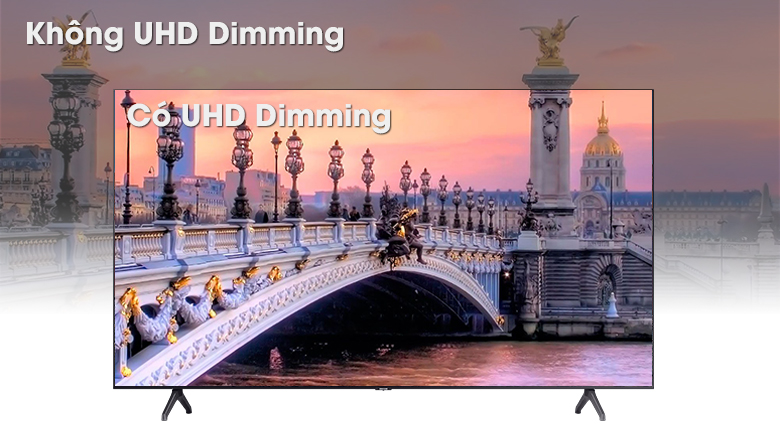 Smart Tivi Samsung 4K 55 inch UA55TU7000 - Công nghệ UHD Dimming