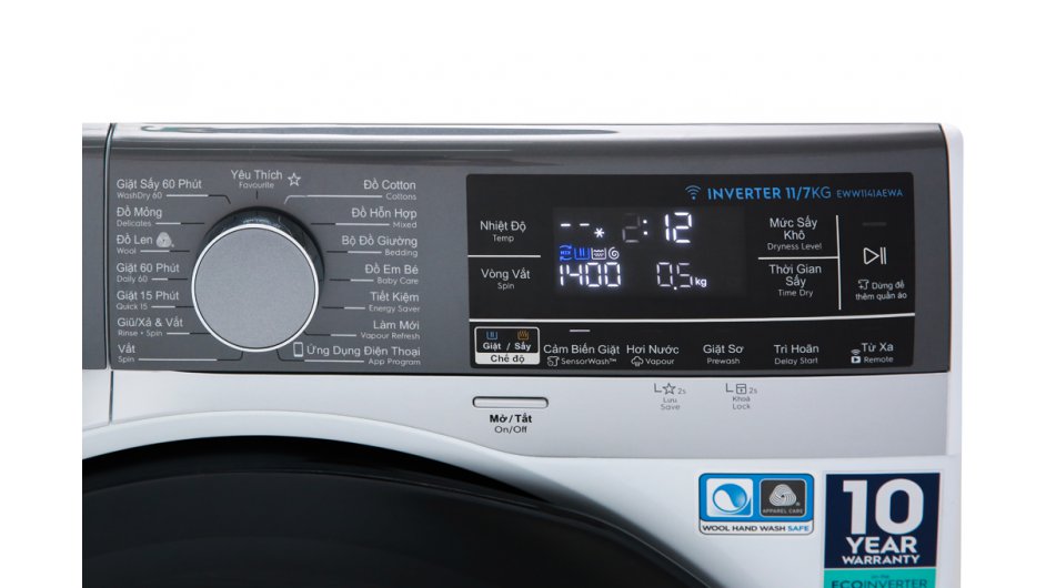 Máy giặt Electrolux 11 Kg EWF1141AEWA