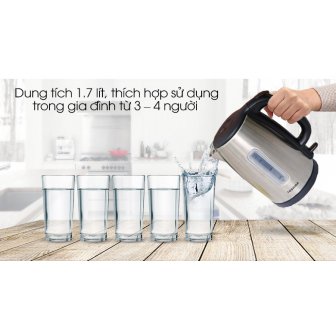 Ấm đun siêu tốc Toshiba 1.7 lít KT-17SH1NV New 2026