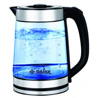 Ấm siêu tốc thuỷ tinh aulux AK-2218G NEW