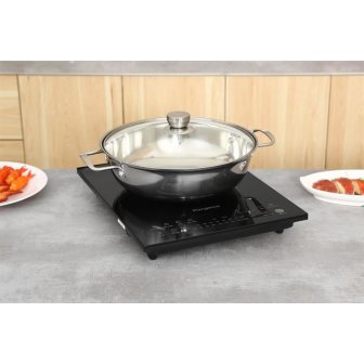 Bếp từ đơn Kangaroo KGIC22S2 2200W new + kèm nồi chảo lẫu