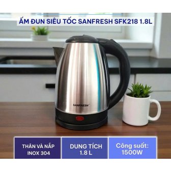 Bình đun siêu tốc SANFRESH SFK-218 1.8Lít