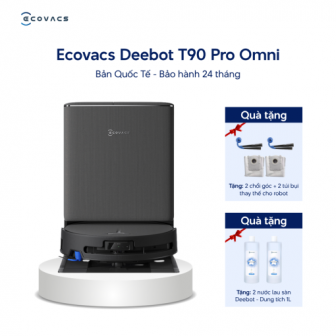 Ecovacs T90 Pro Omni - Robot Hút Bụi Lau Nhà Con Lăn new 2026