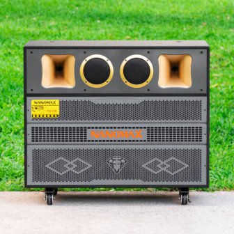 Loa Kéo Bình & Điện Nanomax Pro-218C Bass Đôi 50cm 3000w new 2026