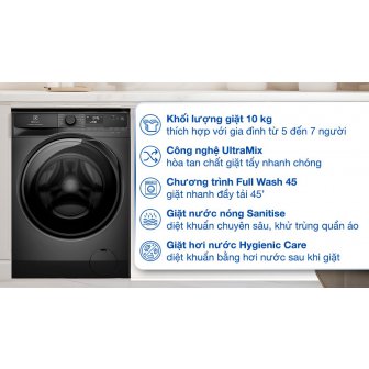 Máy giặt Electrolux UltimateCare 500 Inverter 10 kg EWF1023P5SC new