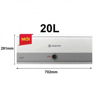 Máy Nước Nóng Ariston Slim 3 SL3 R 20L VN 20 Lít Gián Tiếp Ngang NEW