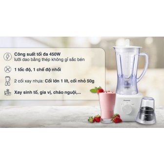 Máy xay sinh tố đa năng Panasonic MX-EP3111WRA New 2026