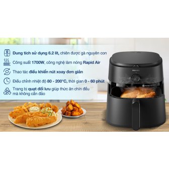 Nồi chiên không dầu Philips 6.2 lít NA130/00 NEW
