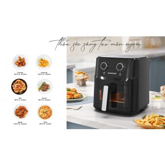 Nồi Chiên Không Dầu Sunhouse SHD4030 6.5 Lít NEW