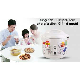 Nồi cơm nắp gài Sharp 1.8 lít KS-N182ETV