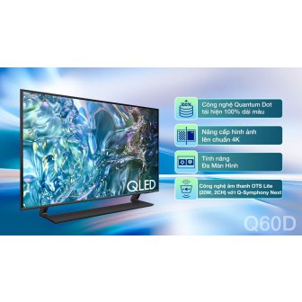 Smart Tivi QLED Samsung 4K 43 inch QA43Q60D
