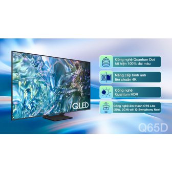 Smart Tivi QLED Samsung 4K 65 inch QA65Q60D