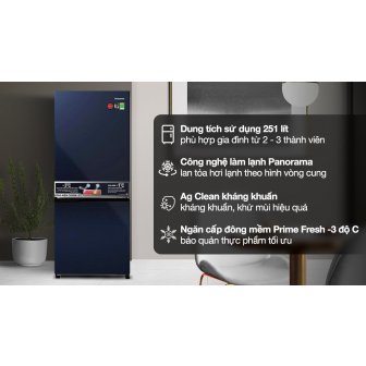 Tủ lạnh Panasonic Inverter 251 lít NR-SP275CPAV new